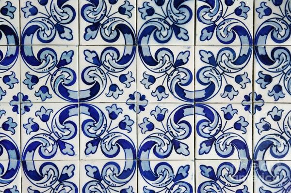 Portugalin mosaiikkilaattojen historia sininen azulejo