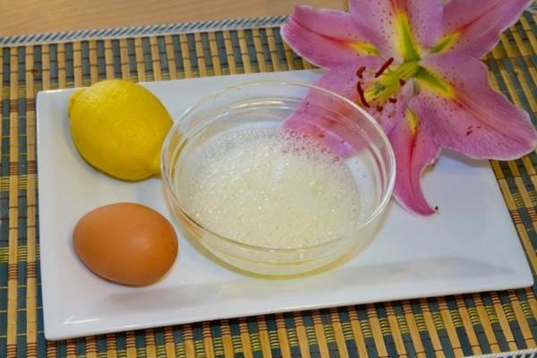 tee kasvonaamio munasta ja sitruunasta itse