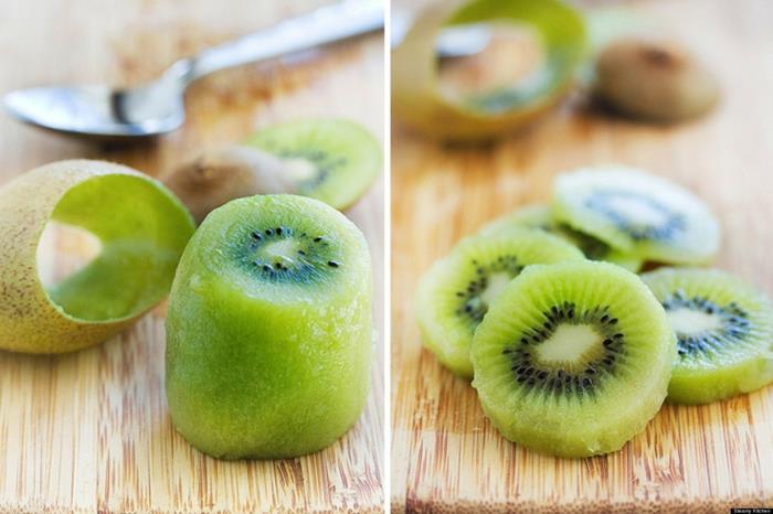 terveet elävät vihannekset grilli valkosipuli oranssi kiivi