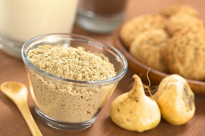 terveellisen elämän superfood maca -jauhe