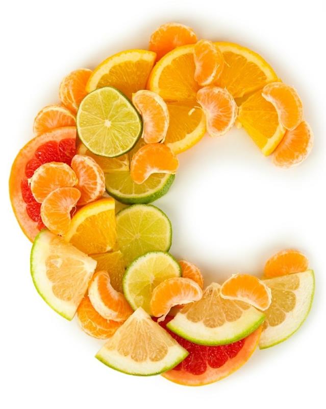 terveelliset C -vitamiinin hedelmät