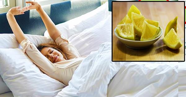 terveelliset univihjeet sitruuna makuuhuoneessa