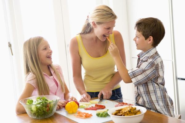 terveellistä ruokaa lasten äideille