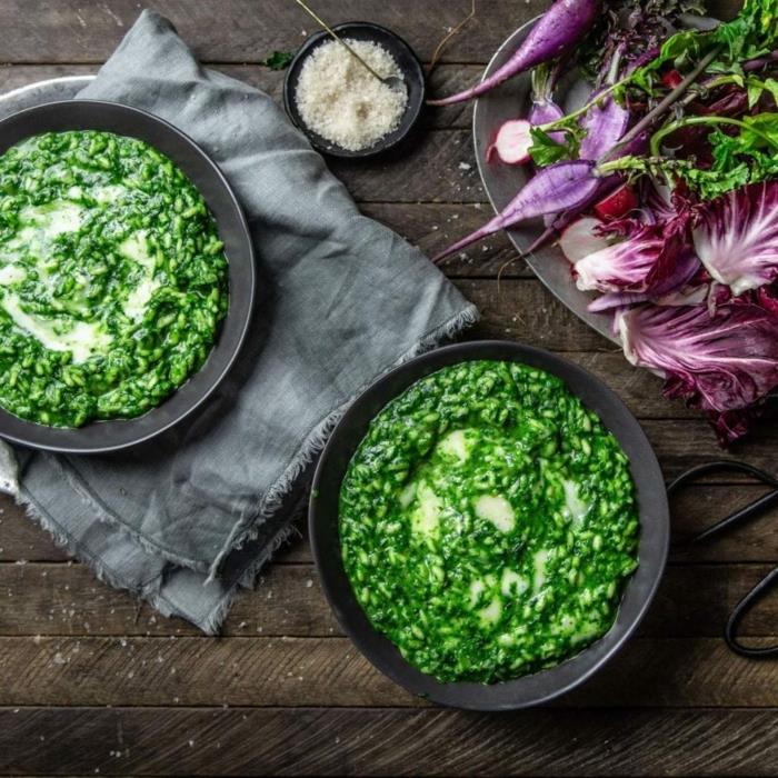 terveet kevätreseptit nokkonen risotto herkullinen