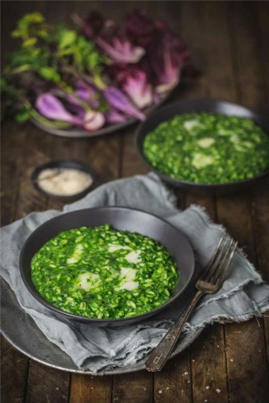 terveellisiä kevään reseptejä nokkonen risotto