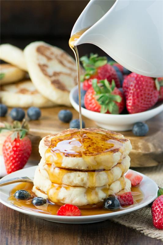 terveellisiä aamiaisen ideoita pannukakkureseptit hedelmät terveellisiä aamiaisideoita pannukakkuja