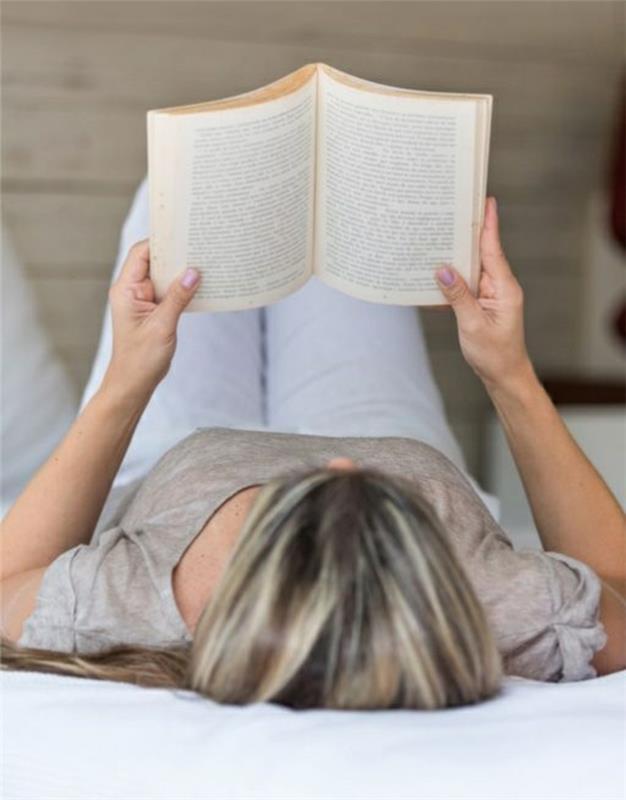 terveet elämäntavat lue kirja rentouttava kotona