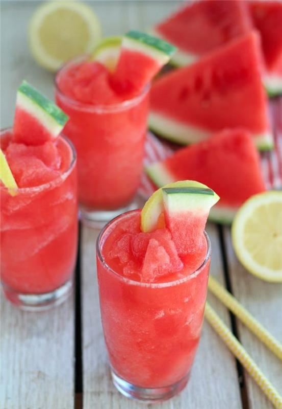 terveellistä ruokaa kesäideoita juomia vesimelonia