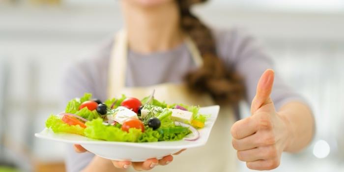 terveellisen ruokavalion salaatin mukautetut asetukset