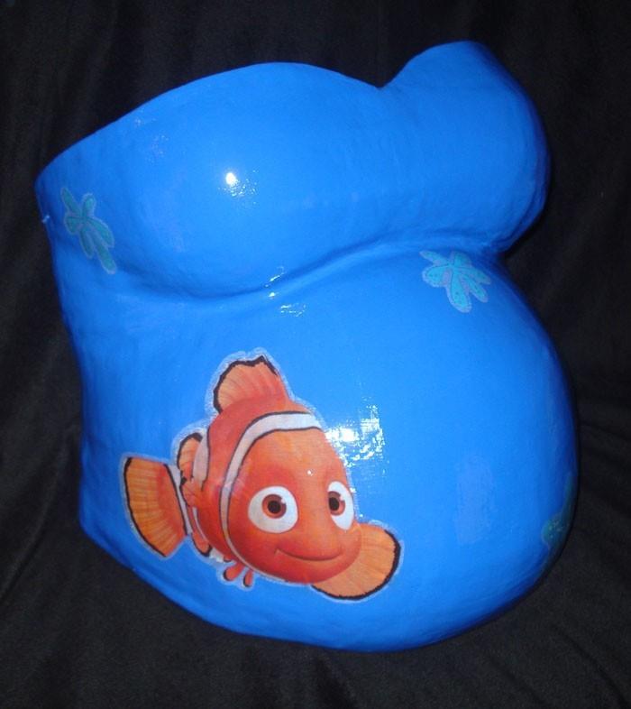 kipsi vauva kolahtaa maali kala nemo