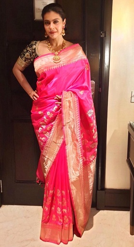 Kajol i Silk Saree