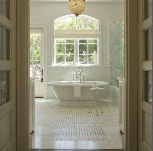 lasikuula kattokruunu koriste kylpyamme valkoinen väri