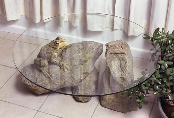 lasipöydän sisustusesimerkkejä deco -ideoita derek pearce tiivisteet sammakko