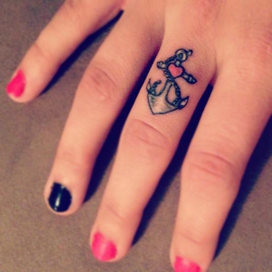 usko rakkaus toivo tatuointi sormen naiset