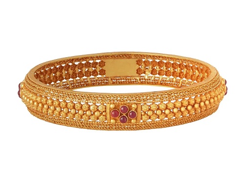 Arany és Kempu Bangle Design