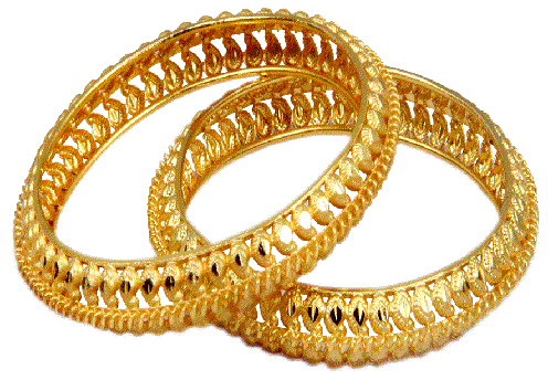 20 gram guldarmbåndsdesign med mangomotiv
