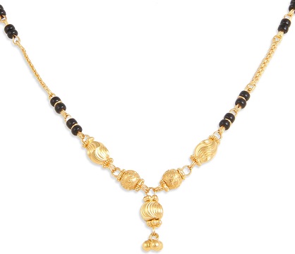 Megkapó arany Mangalsutra Design