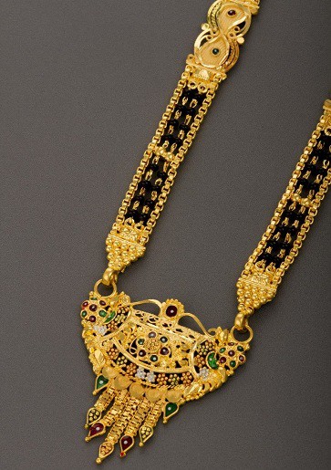 Maharaštri arany Mangalsutra Design