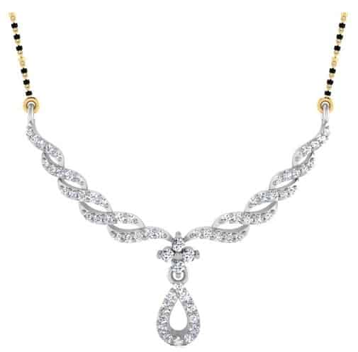 Fehér arany Mangalsutra