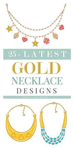 nyeste guld halskæde designs