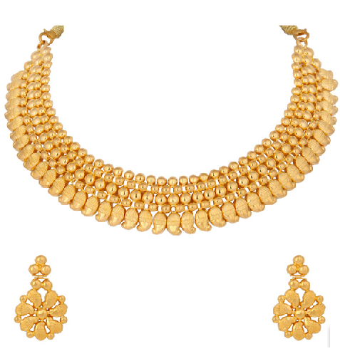 Flori guld halskæde Design af PCJ