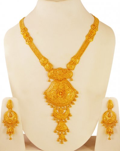 Pattahaar halskæde i 40 gram guld