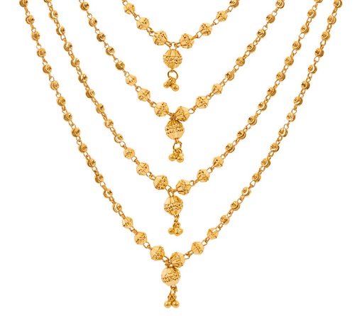 Grandeur Layered Necklace i 40 gram