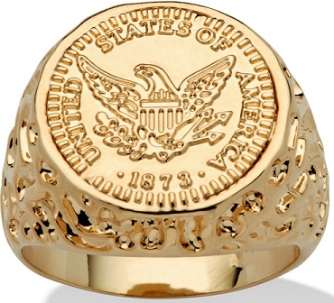 14k-forgyldt-amerikansk-ørn-mønt-replika-nugget-stil-ring9