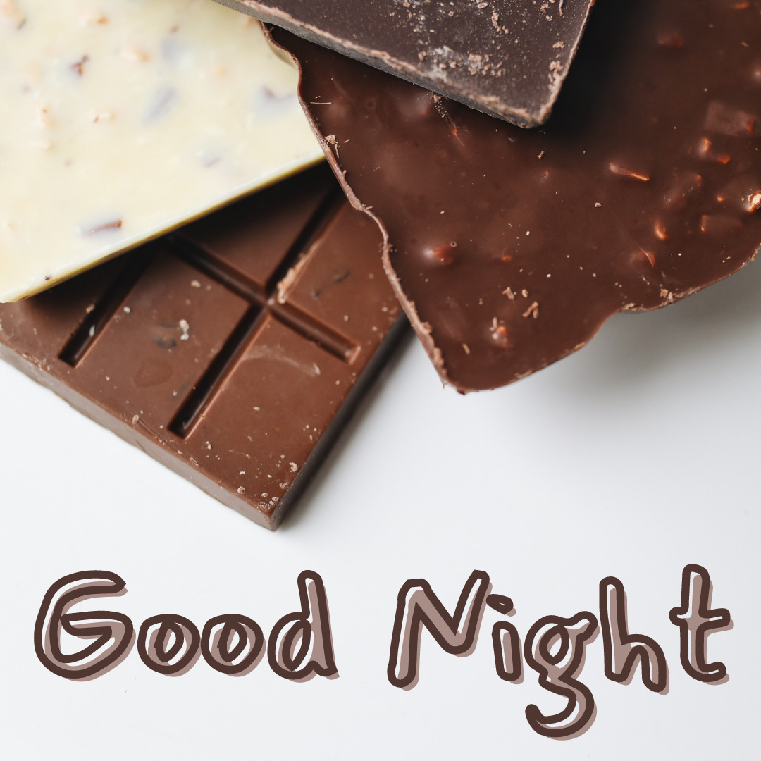 Csokoládé jó éjszakát képek