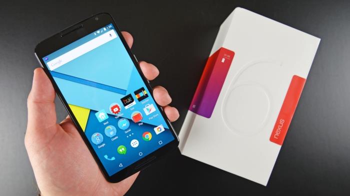 google nexus 6 uusi muotoilu moderni tekniikka