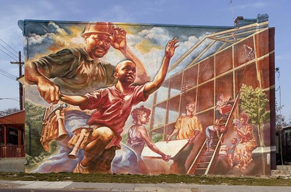 graffiti art philadelphia yhdysvaltalaiset työntekijät