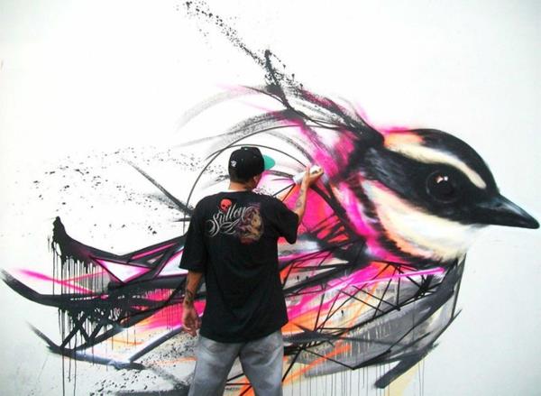 graffiti kuvat sao paulo brasilia lintu