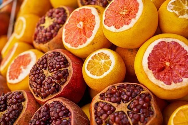granaattiomena appelsiinit foolihappo vaikutus