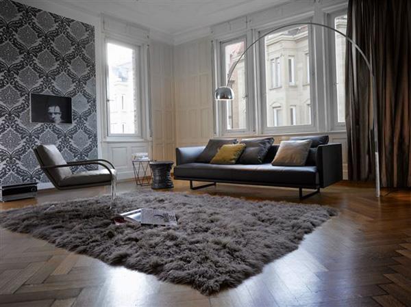 grey sofakuva tapetti tyyny nojatuoli matto