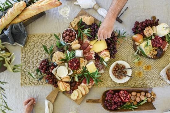 laidunpöytä kylmä buffetruoka trendi