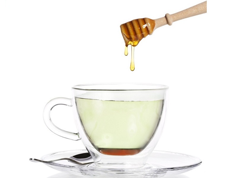 Grøn te og honning 1