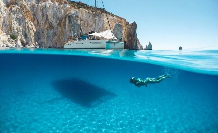 kreikan saaret zakynthos kesäloma sukellus vedenalaista elämää