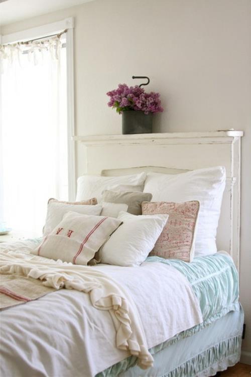 jumalallinen sängynpääty makuuhuoneesi maalaismaiseen puiseen tyyliin