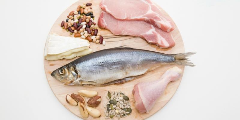 hyviä proteiinin lähteitä kasviproteiiniruoat kala liha maitotuotteet