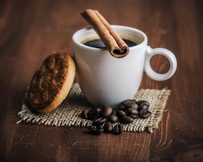 hyvää huomenta kahvi kahvi evästeet kahvipavut kanelitanko