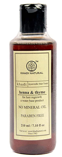 Khadi Organique Henna kakukkfű haj tonik