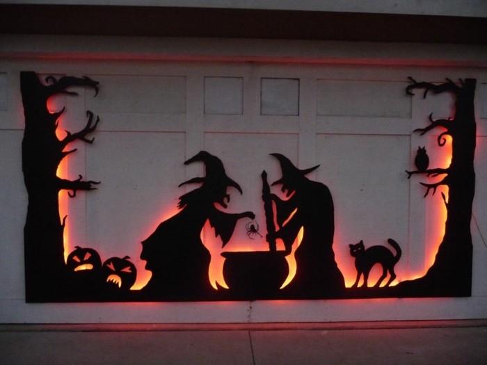 halloween koristelu tinker syksy koristelu diy koriste ideoita ikkunan koristelu