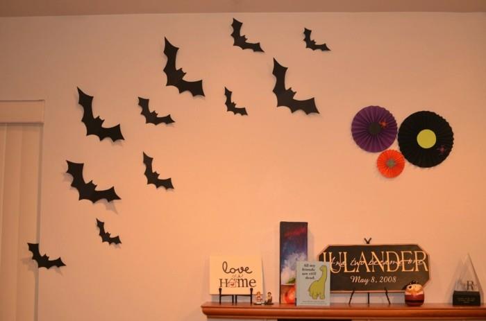 halloween koristelu tinker syksy sisustus diy koriste ideoita bat
