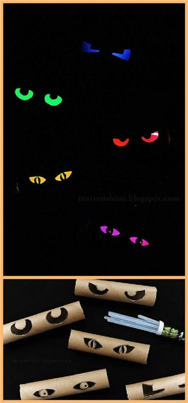 halloween tinker syksy koristelu diy koristeluideoita raot silmät