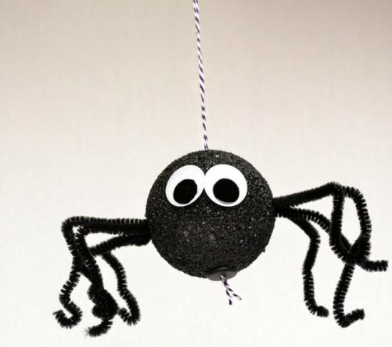 halloween -koriste -ideoita hämähäkki