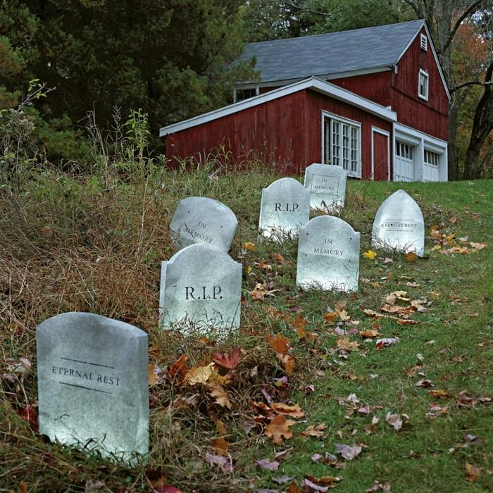 halloween -koriste keinotekoiset hautakivet