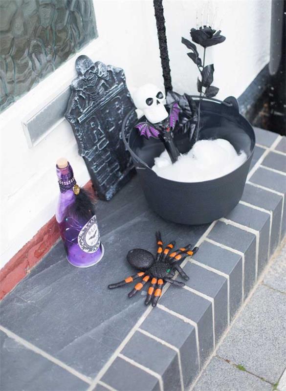 halloween koristelu kaunis talon suunnittelu