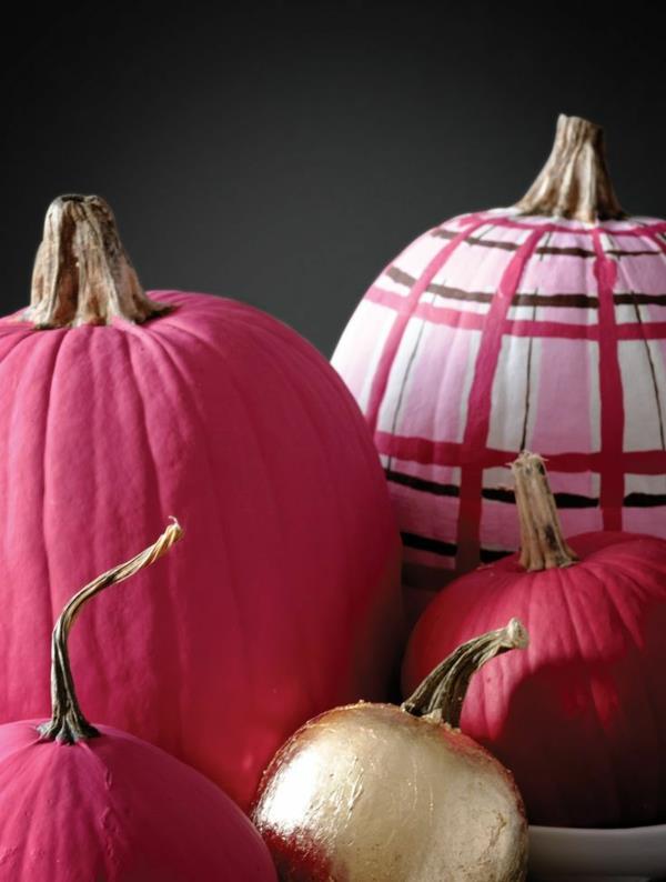 koristelu itse halloween ja hauska vaaleanpunainen maalattu