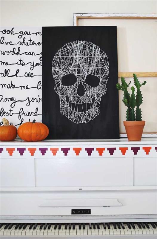 halloween sisustus vintage diy koristelu