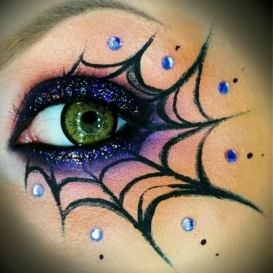 halloween øjenmakeup